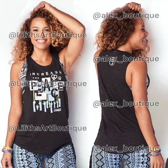 🖤Zumba Tank (H038)- Size M for Women - Picture 1 of 8